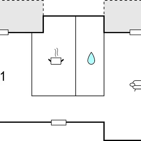 1 Bedroom Stunning In Apartment